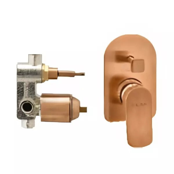 Cera Perla Single Lever High Flow Concealed Diverter Antique Copper F1012721AC