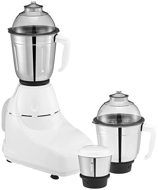 Open Box,Unused Bajaj GX-8 750W Mixer Grinder with Nutri Pro Feature 3 Jars White