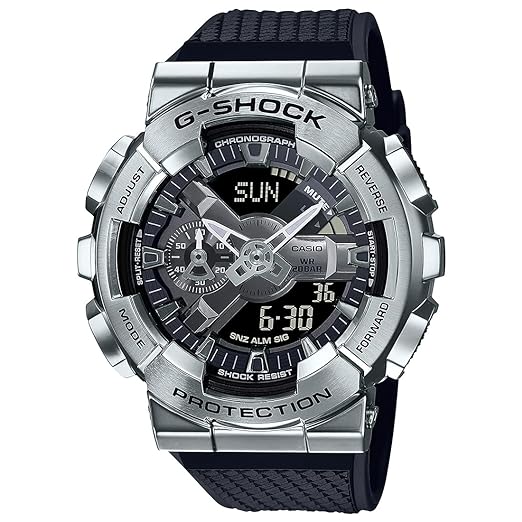 Casio G-Shock Analog-Digital White Dial Men's Watch GM-110-1ADR - G1051