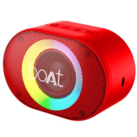 Open Box Unused Boat Stone 250 Portable Wireless Speaker with 5W RMS Immersive Audio Pack of 5