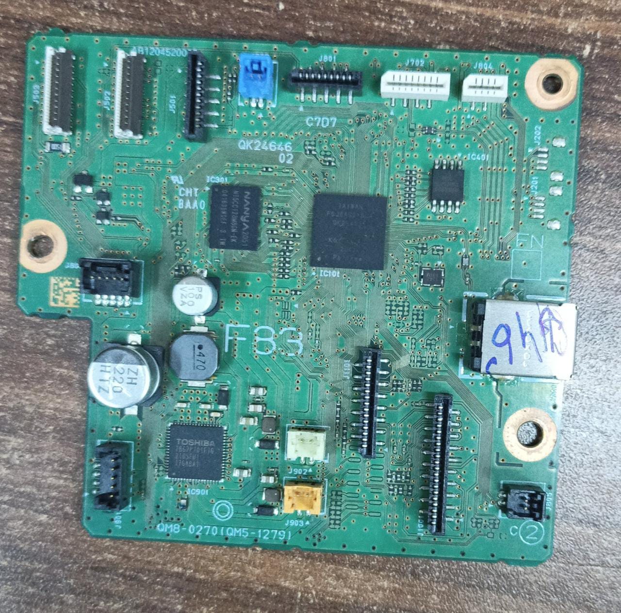 Refurbished Canon Inkjet G640 Formatter Board Black Refurbished canon inkjet g640 formatter board black