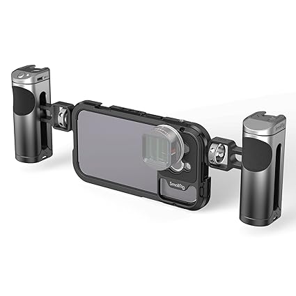 SmallRig Mobile Video Cage Kit  Dual Handheld for iPhone 14 Pro 4076