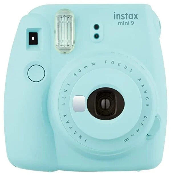 Used Fujifilm Instax Mini 9 Instant Camera Ice Blue