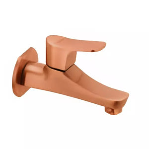 Cera Single Lever Wall Mount Bib Cock with Wall Flange and Aerator Antique Copper F1012151AC
