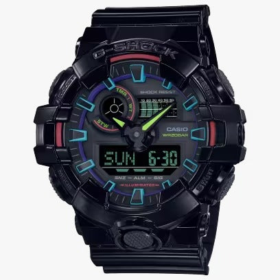 Casio G-shock Analog-digital Watch GA-700RGB-1A