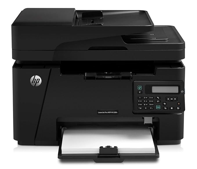Used HP MFP M128fn Laserjet Printer Print Copy