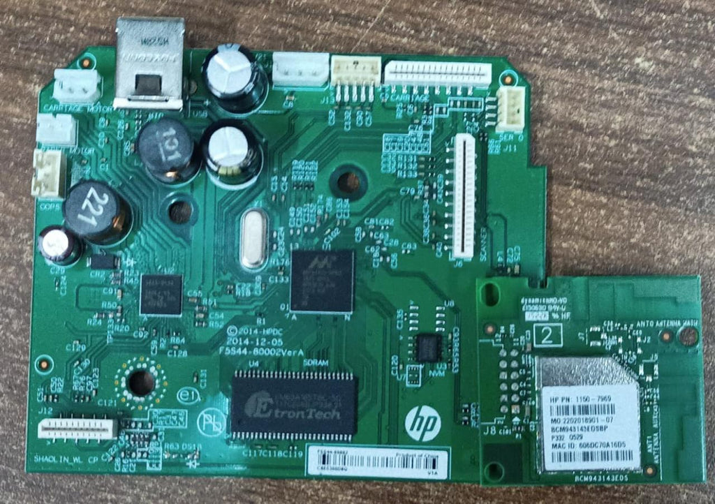Refurbished HP Inkjet 3636 Formatter Board Black