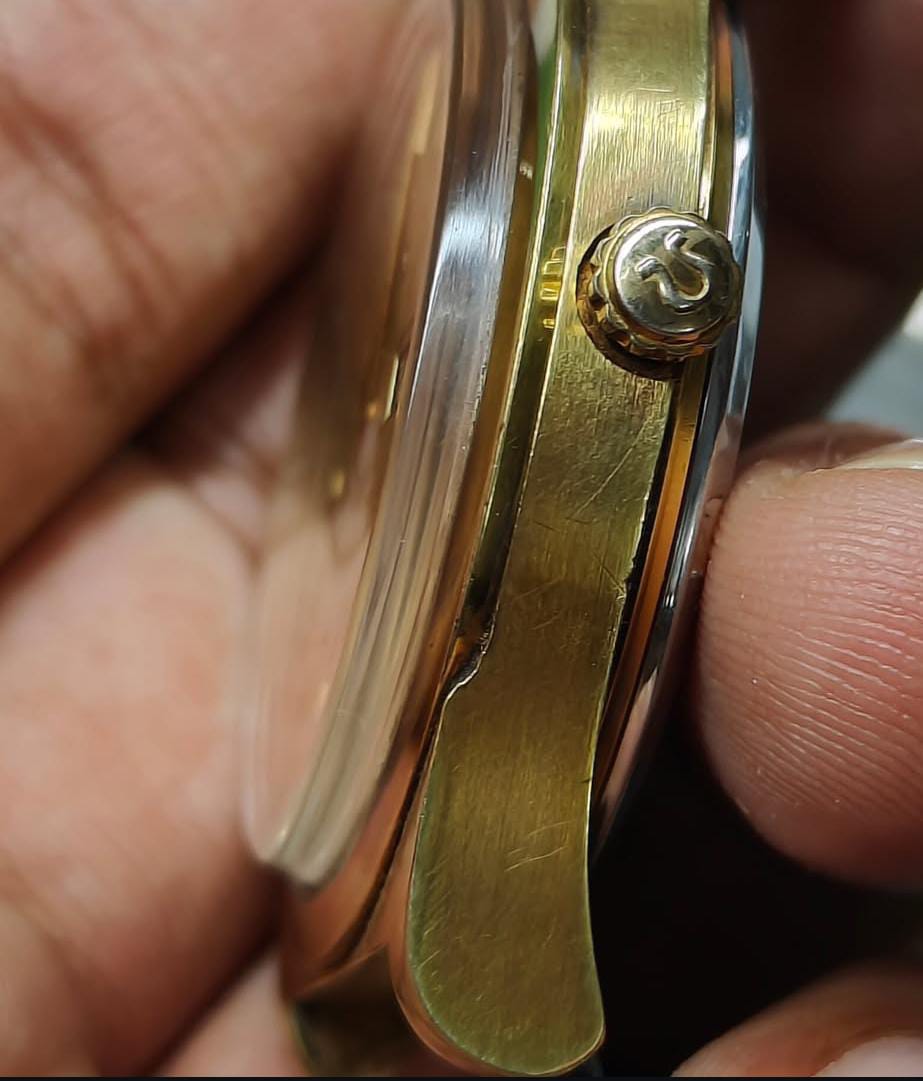 Vintage Omega Geneve Gold Plated 1970's Automatic Watch 3.1