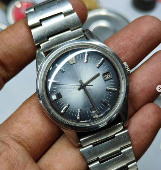 Vintage Citizen Jewels Stainless Steel Watch 4-820941