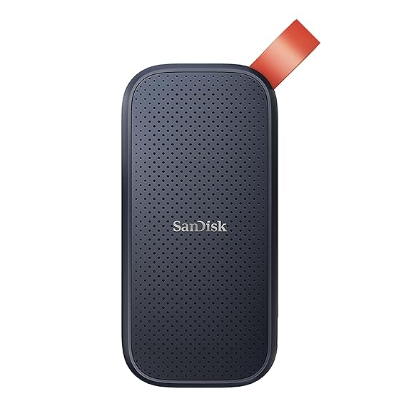 Open Box Unused Sandisk 2TB Portable SSD, 800MB/s R, USB 3.2 Gen 2, Rugged SSD with Upto 2 Meter Drop Protection, Type-C to Type-A Cable, PC & Mac Compatible, 3 Y Warranty, External SSD SDSSDE30-2T00-G26