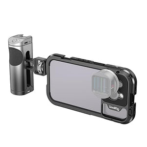 SmallRig Mobile Video Cage Kit Single Handheld for iPhone 14  Pro 4100