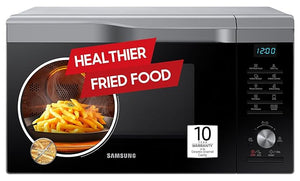 Open Box Unused Samsung 28L Multi Spit , Convection Microwave Oven MC28A6035QS/TL Silver