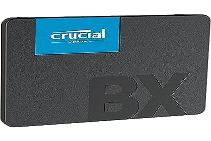 Open Box Unused Crucial BX500 500GB 2.5-inch SATA 3D NAND Internal SSD Upto 550 MB/s