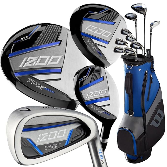 Open Box Unused Wilson Profile XD 1200 TPX Men's Graphite Golf Set