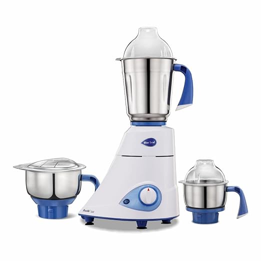 Open Box,Unused Preethi Blue Leaf Gold MG 150 Mixer Grinder 750 watt 3 Jars White