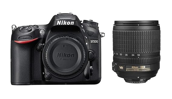Used Nikon D7200 Digital SLR Camera with AF-S 18-105mm lens