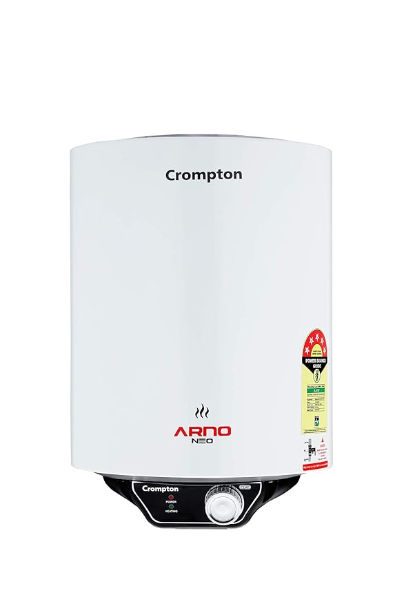 Open Box, Unused Crompton Arno Neo ASWH-3025 25-litres 5 Star-Rated Storage Water Heater White