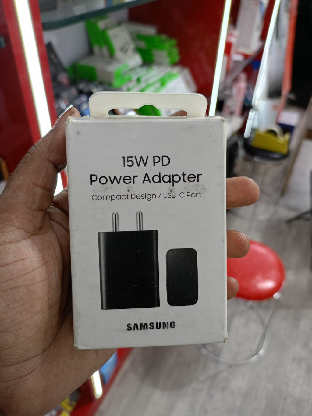 Open Box Unused Samsung 15W PD Power Adapter Compact Design/USB-C Port