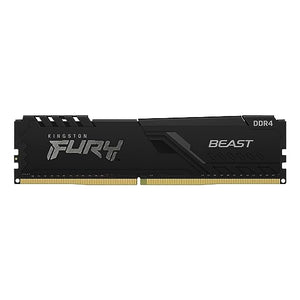 Open Box, Unused Kingston FURY 16GB 3200MHz DDR4 CL16 DIMM 1Gx8 Fury Beast Black KF432C16BB1/16