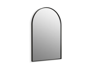 Kohler Essential 610mm X 914mm Arch Mirror in Matte Black K-30637IN-BLL