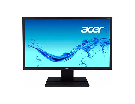 Open Box Unused Acer V206HQL 1366 x 768 Pixels 19.5 inches(49.5cm) HD LED Backlit Computer Monitor with HDMI, VGA Ports and Stereo Speakers