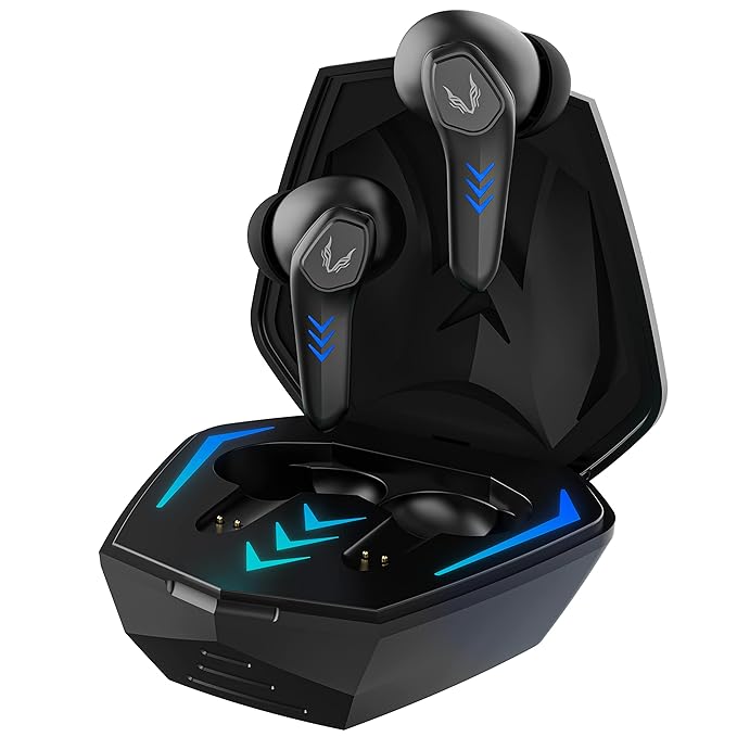 Open Box, Unused Tagg Rogue 100Gt Bluetooth Truly Wireless Gaming in Ear Earbuds Pack of 2