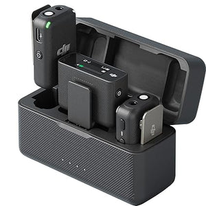 Open Box, Unused DJI Mic Wireless Microphone System for Smartphones, Cameras, Laptops, Compact