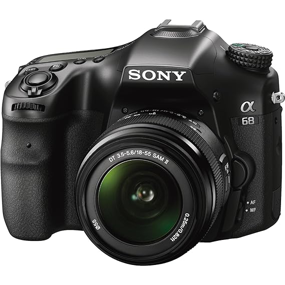 Used Sony Alpha A68 Digital SLR Camera & 18-55mm Lens