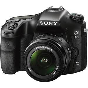 Used Sony Alpha A68 Digital SLR Camera & 18-55mm Lens
