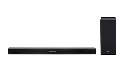 Open Box, Unused LG SK5 360 Watt 2.1 Channel Wireless Bluetooth Soundbar Black