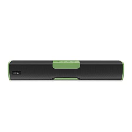 Open Box Unused Intex Beast 1000 10W Wireless Soundbar Green Pack of 4