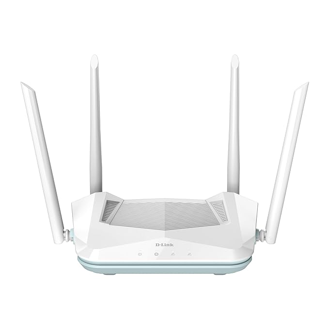 Open Box Unused D-Link R15 AX1500 Eagle PRO 1500Mbps Dual Band AI Powered Wi-Fi 6 Router Fast