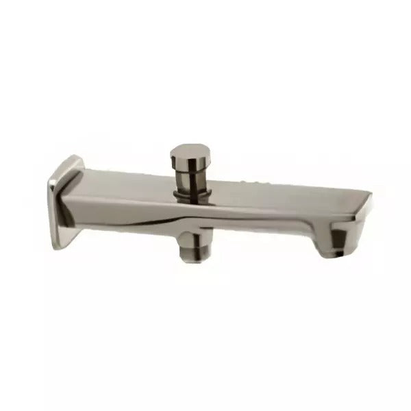 Cera Ruby Single Lever Wall Mount Bath Tub Spout with Button Graphite Grey F1005662GG