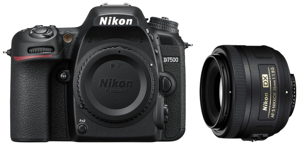 Used Nikon D7500 20.9MP Digital SLR Camera With 50Mm F/1.8G Prime Lens