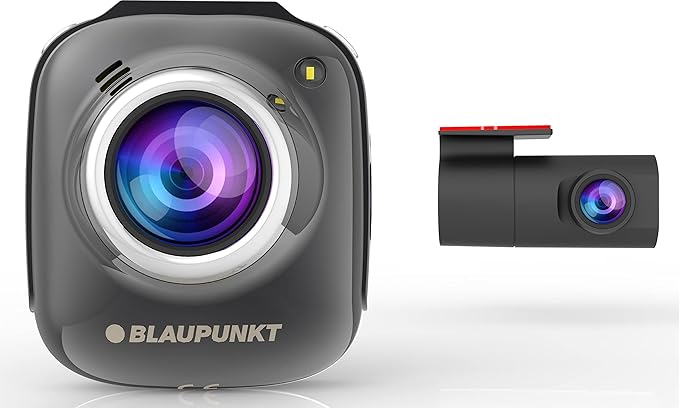 Open Box, Unused Blaupunkt 4.5 FHD Digital Video Recorder DVR for Cars, Front & Rear Dashcam