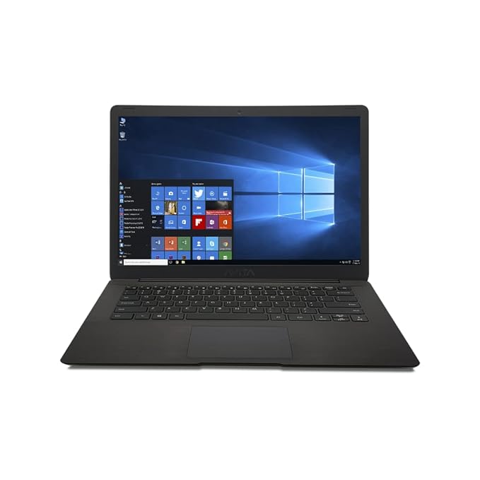 Open Box, Unused Avita Pura 14Inch A6-9220E 4Gb 128Gb Ssd Ink Black,Windows 10 Home,AMD