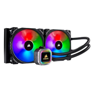 Open Box Unused Corsair Hydro Series H115i RGB Platinum Liquid CPU Cooler Black