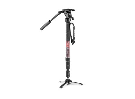 Manfrotto MVMELMIIA4LIVE Element MII Video Monopod Aluminium Kit with Fluid Head