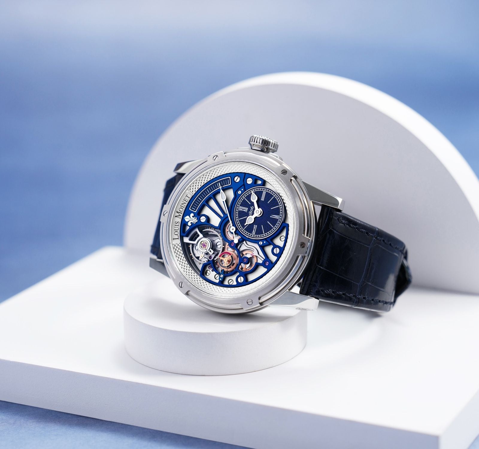 Pre Owned Louis Moinet Mechanical Wonders Men Watch LM-50.10.20