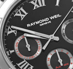 गैलरी व्यूवर में इमेज लोड करें, पूर्व स्वामित्व वाली रेमंड वेइल पारसीफ़ल पुरुष घड़ी 7260-ST-00208-G17A
