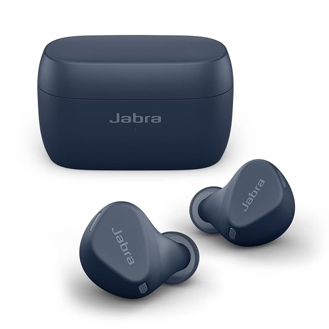 Open Box Unused Jabra Elite 4 Active Bluetooth Truly Wireless In Ear Earbuds with Mic Secure Active Fit