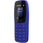 गैलरी व्यूवर में इमेज लोड करें, Open Box, Unused Nokia 105 Dual SIM, Keypad Mobile Phone with Wireless FM Radio Blue
