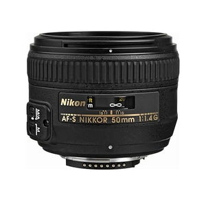 Used Nikon AF-S Nikkor 50mm f/1.4G Prime Lens for Nikon DSLR Camera