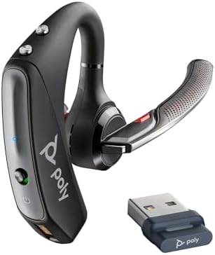 Open Box, Unused Poly Voyager 5200 Wireless Headset,Single-Ear W/Noise-Canceling Mic