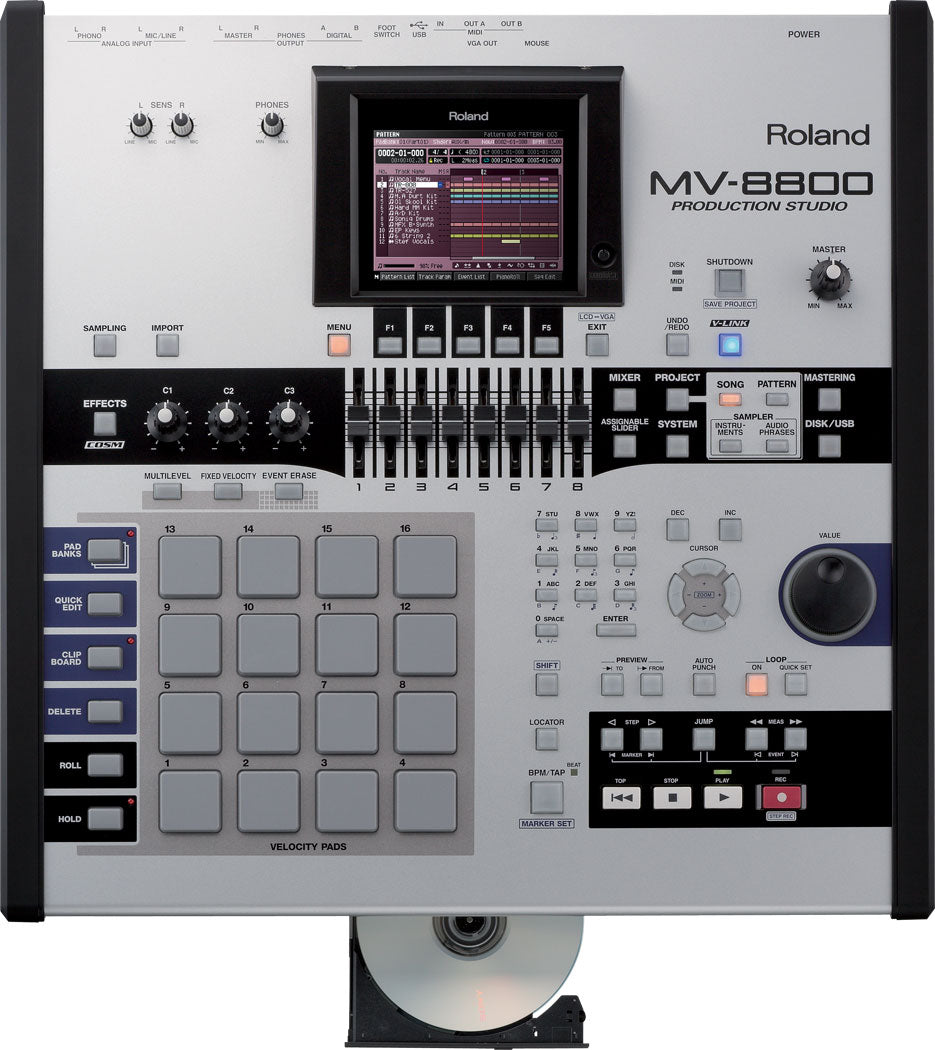 Roland MV8800 Production Studio