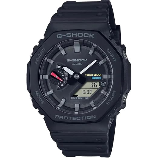 Casio G-Shock Men Black Dial Analog-Digital Watch G1241 GA-B2100-1ADR