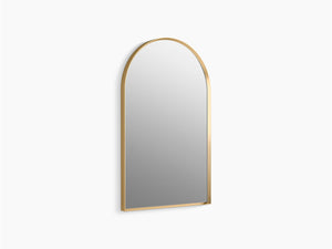 Kohler Essential 508mm X 813mm Arch Mirror in Matte Black K-30638IN-BGL