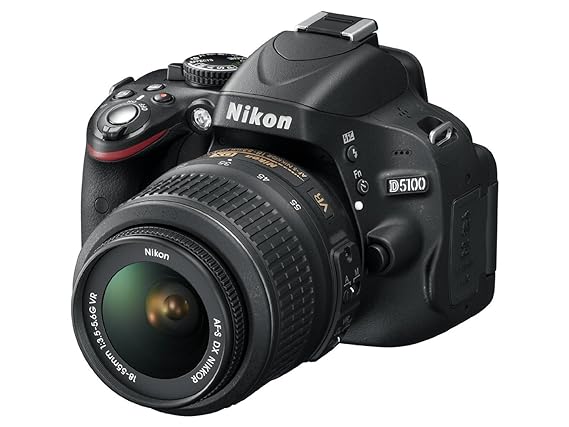 Used Nikon Digital SLR D5100 kit with AF-S 18-55mm VR lens