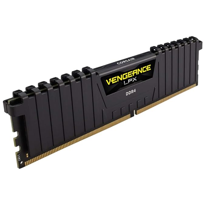 Open Box Unused Corsair Vengeance LPX 16GB (1x16GB) DDR4 3200MHZ UDIMM C16 Desktop RAM Memory Module Black