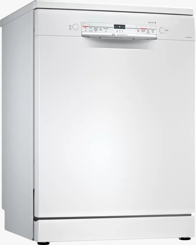 Bosch Series 2 Free-standing Dishwasher 60 Cm White SMS2ITW00I